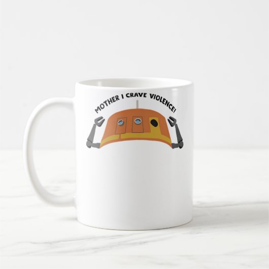 チョッパーが暴力に飢える コーヒーマグカップ (左)