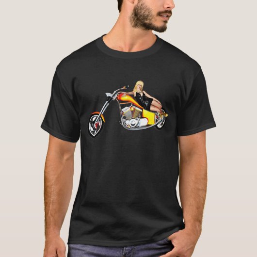 チョッパーでブロンド Tシャツ (正面)