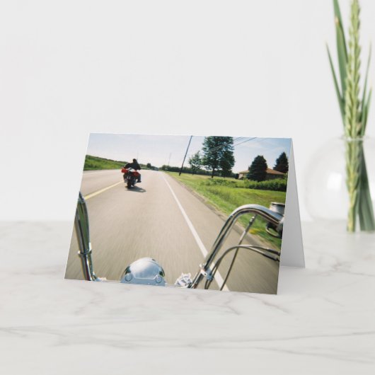 チョッパーのライダーグリーティングカード カード (正面)