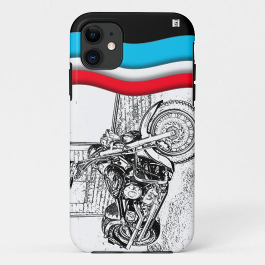 チョッパーのMotocycleのiPhone 5の穹窖の箱 Case-Mate iPhoneケース (裏面)