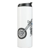 チョッパーバイク1950カートゥーンイラストレーション タンブラー (回転左)