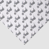 チョッパーバイク1950カートゥーンイラストレーション 薄葉紙 (詳細)