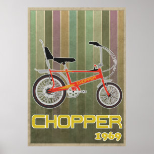 チョッパー自転車 ポスター