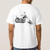 チョッパー1 (背部)及びDACのロゴ(前部) Tシャツ (裏面)