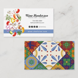 チョップドベジタブルプライベートシェフケータリング 名刺