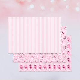 チョップ・オン・トップ ブライダルシャワー カスタム ラッピングペーパーシート