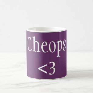 チョップ<3 コーヒーマグカップ