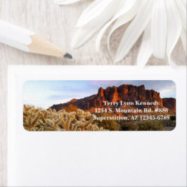 チョッラサボス迷信マウンテンアリゾナ ラベル