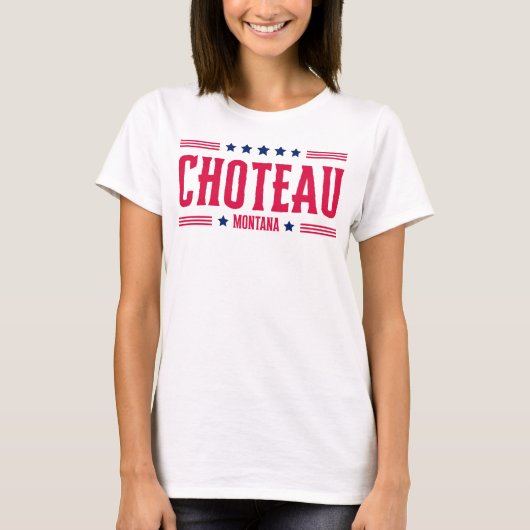 チョトーモンタナスターズ&ストライプ Tシャツ (正面)
