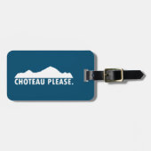 チョトーモンタナプリーズ ラゲッジタグ (正面横)