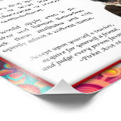 チョフェツチームユダヤ感動的引用文 フォトプリント            (角)