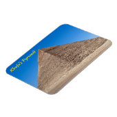 チョプスのピラミッド-エジプト、カイロ マグネット (左側)