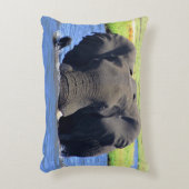 チョベエレファント装飾用クッション アクセントクッション (正面(垂直))