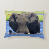 チョベエレファント装飾用クッション アクセントクッション (裏面)
