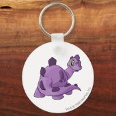 チョムビーパープル キーホルダー (正面)