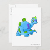 チョムビーブルー ポストカード (正面/裏面)