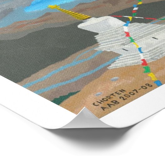 チョルテン ポスター (角)