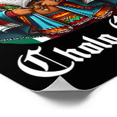 チョロクリスマス – チョロクロース – メキシコおもしろいサンタ ポスター (角)