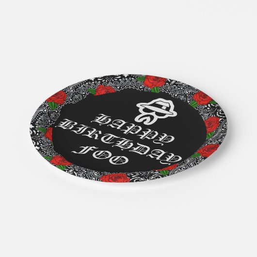 チョロテーマパーティープレート ペーパープレート (アングル)