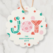 チョンキはっきりしたジョイカラフルドッモダント フェイバータグ (正面)