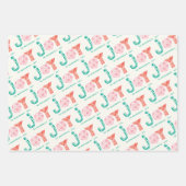 チョンキはっきりしたジョイカラフルドッモダント ラッピングペーパーシート (正面)