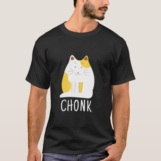 チョンキャットスケールミーム Tシャツ (正面)