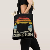 チョンキャットモマスケールミームおもしろいレトロスタイルモミーC トートバッグ (クローズアップ)