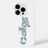 チョンキーはっきりしたカラーガードワードアート Case-Mate iPhoneケース (裏面)