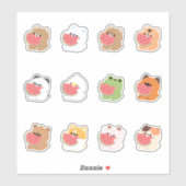 チョンキー動物スイカ シール (シート)