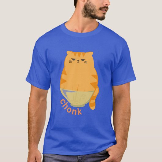 チョンクオレンジキャット Tシャツ (正面)