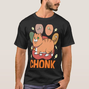 チョンクカチョンキーボーイガールズボーイズファットキャッツミームミーム Tシャツ