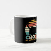 チョンク・オ・ロード・ヘ・コミン、かわいい猫ヴィンテージ コーヒーマグカップ (正面左)