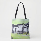 チョングオクンヴィレッジ中国のトートバッグ トートバッグ (正面)