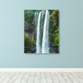 チョンバンの滝，韓国 キャンバスプリント (インサイチュ (ウッドフロア))