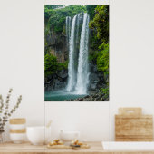 チョンバンの滝，韓国 ポスター (キッチン)