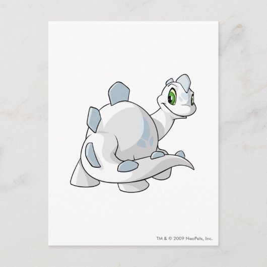 チョンビーホワイト ポストカード (正面)