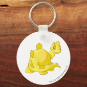 チョンビー金ゴールド キーホルダー (正面)