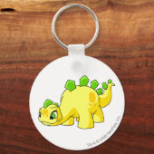 チョンビー黄色 キーホルダー (正面)