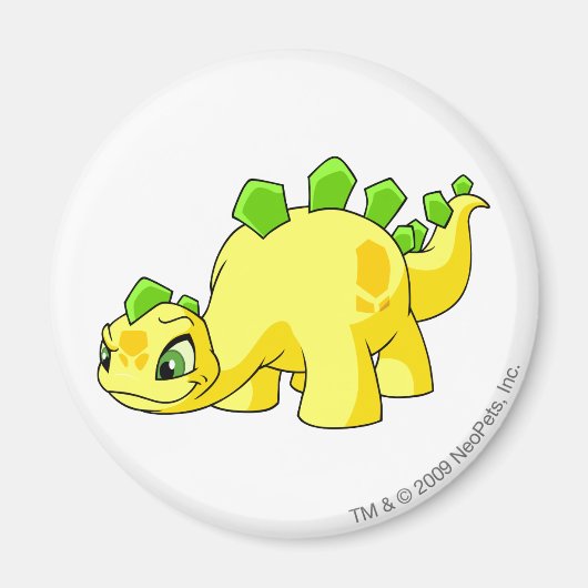 チョンビー黄色 マグネット (正面)