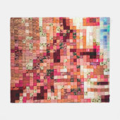 チョンファン工業建物 フリースブランケット (正面(横))