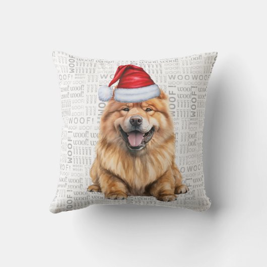 チョーおもしろいドウウォーター色クリスマス クッション (裏面)