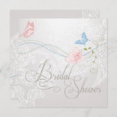 チョーお洒落アンドレースブライダルシャワー 招待状 (正面/裏面)