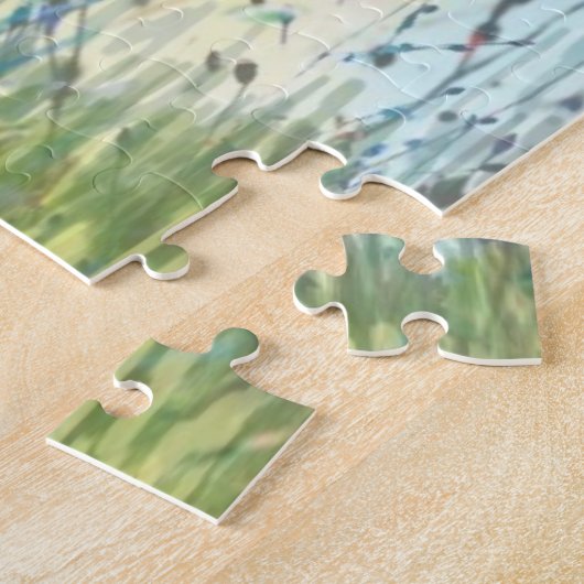 チョーカラフル飛んでいるパズル春ジョイ ジグソーパズル (側面)