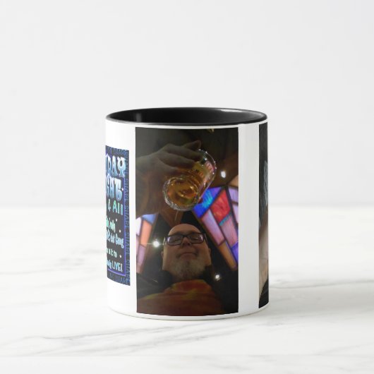 チョークあなたの鶏のFaceBookLiveのコーヒー・マグ マグカップ (中央)