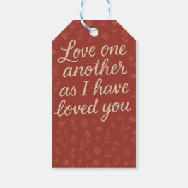 チョークお洒落スタイルタイポグラフィ ギフトタグ