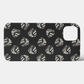 チョークによって描かれるヨットパターン Case-Mate iPhoneケース (裏面 (横))
