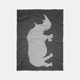 チョークのサイ フリースブランケット