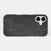チョークの粉チョークボード iPhone 16ケース (裏面横)