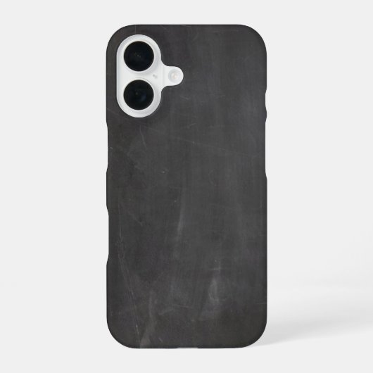 チョークの粉チョークボード iPhone 16ケース (裏面)