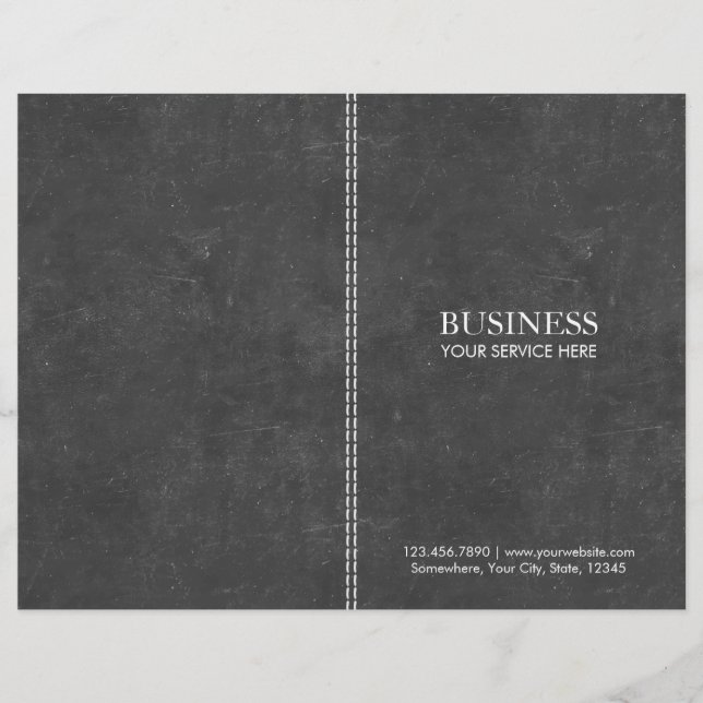 チョークエレガントボード二重折り (正面)